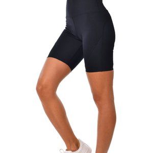 Eljika High-Waist Tights Women's Workout Yoga Shorts